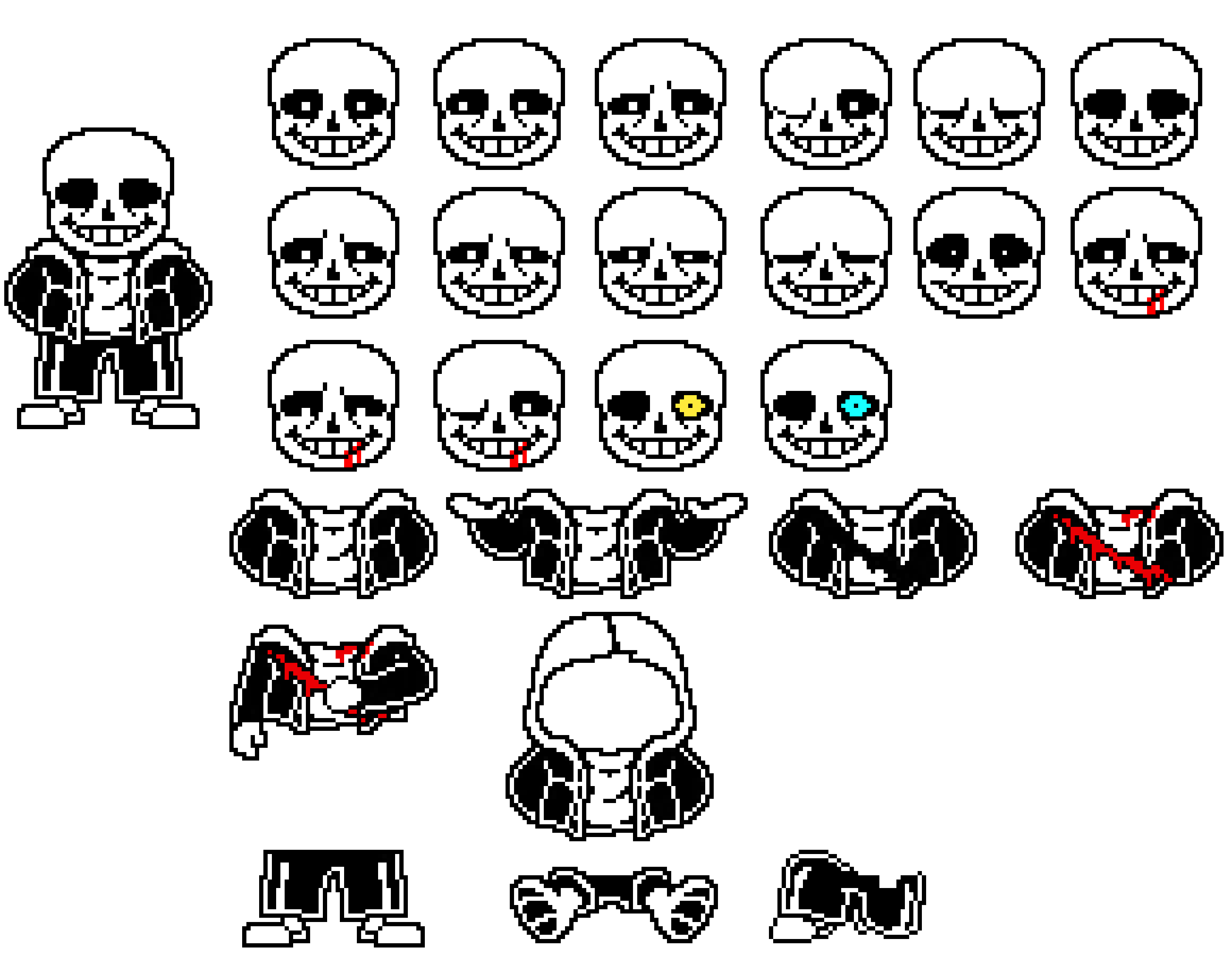 [50cb9d] Sans Sprite Sheet