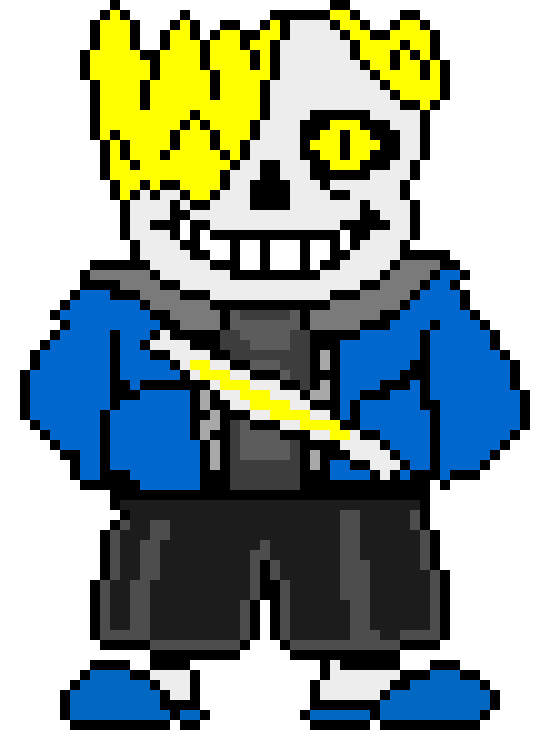 [9664c4] OtherTale Sans Yellow Flame