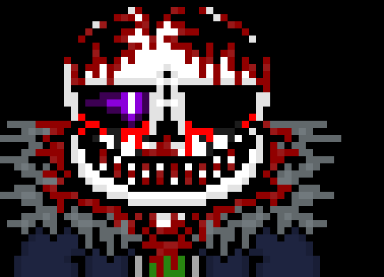 [57dac4] w-what?! Mu- eheheh, thats more like it, suffer- Mult-!- *rips out 2 more of his ribcages and stars cutting holes into Multi's head*