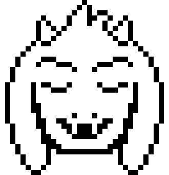 [9664c4] UT Asriel (Eyes closed Angry)