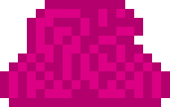 [56d547] *the cluster engulfs the beam only removing a chunk from its body*