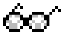 Cloudy Glasses Undertale 8-bit