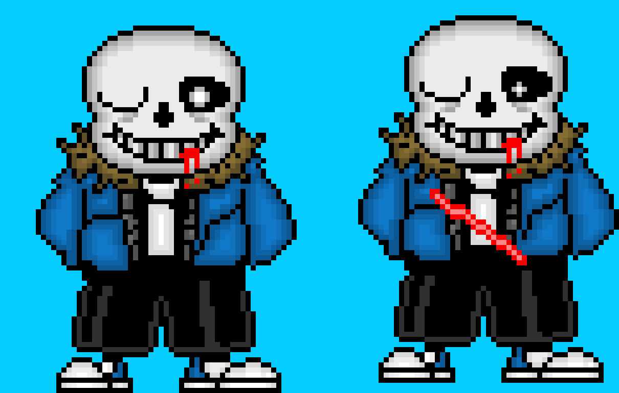 [2abd4a] Sans (sprite HD)