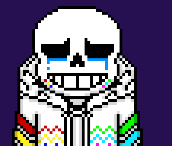 [b63bdb] *gets free and runs over to Gaster*