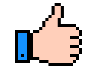 Facebook Thumbs up/like logo