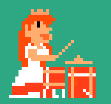[9664c4] Old School Princess Peach