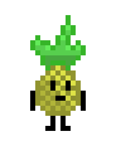 [7475db] Pineapple Paradise character