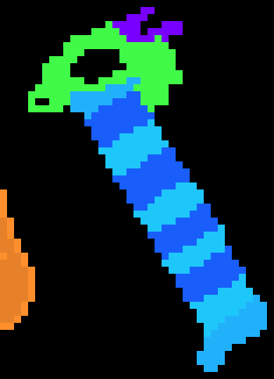 [904ba9] The bone blaster opens his jaws.