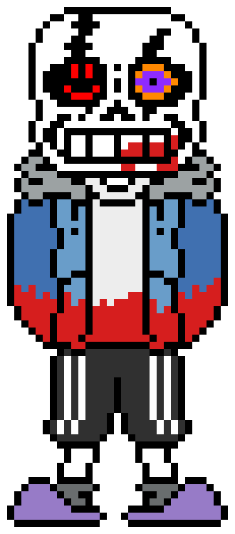[d6b045] Stress! Chara: What an Idiot *Summons Knifes around Acid*