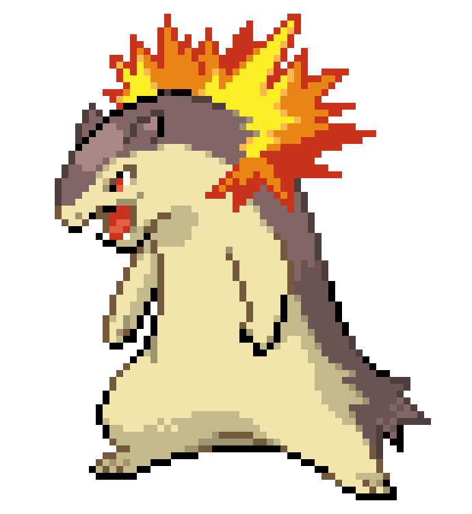 [3d0b34] Shiny Typhlosion