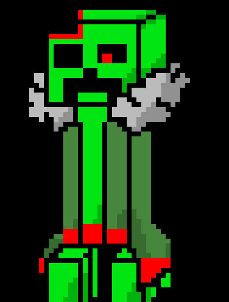[d082ec] horror creeper sans:*meets up with dust creeper sans hi