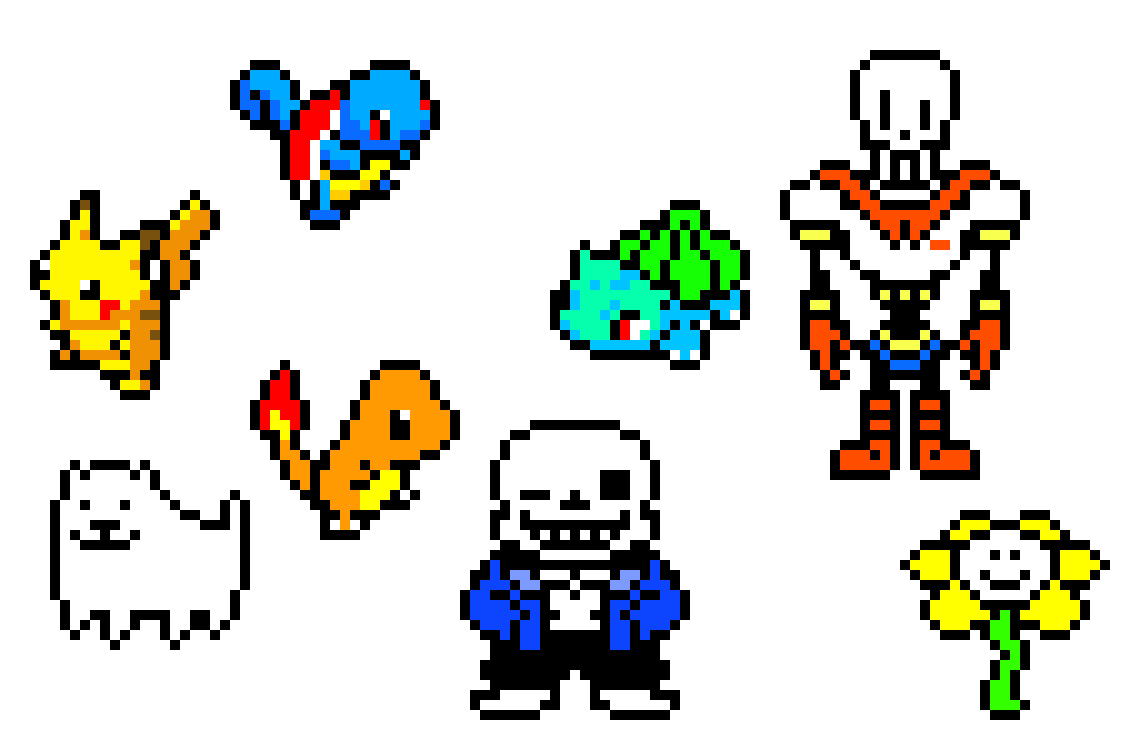 [9664c4] Pokemon, Undertale