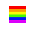 rainbow block? ITS GAY PRIDE!