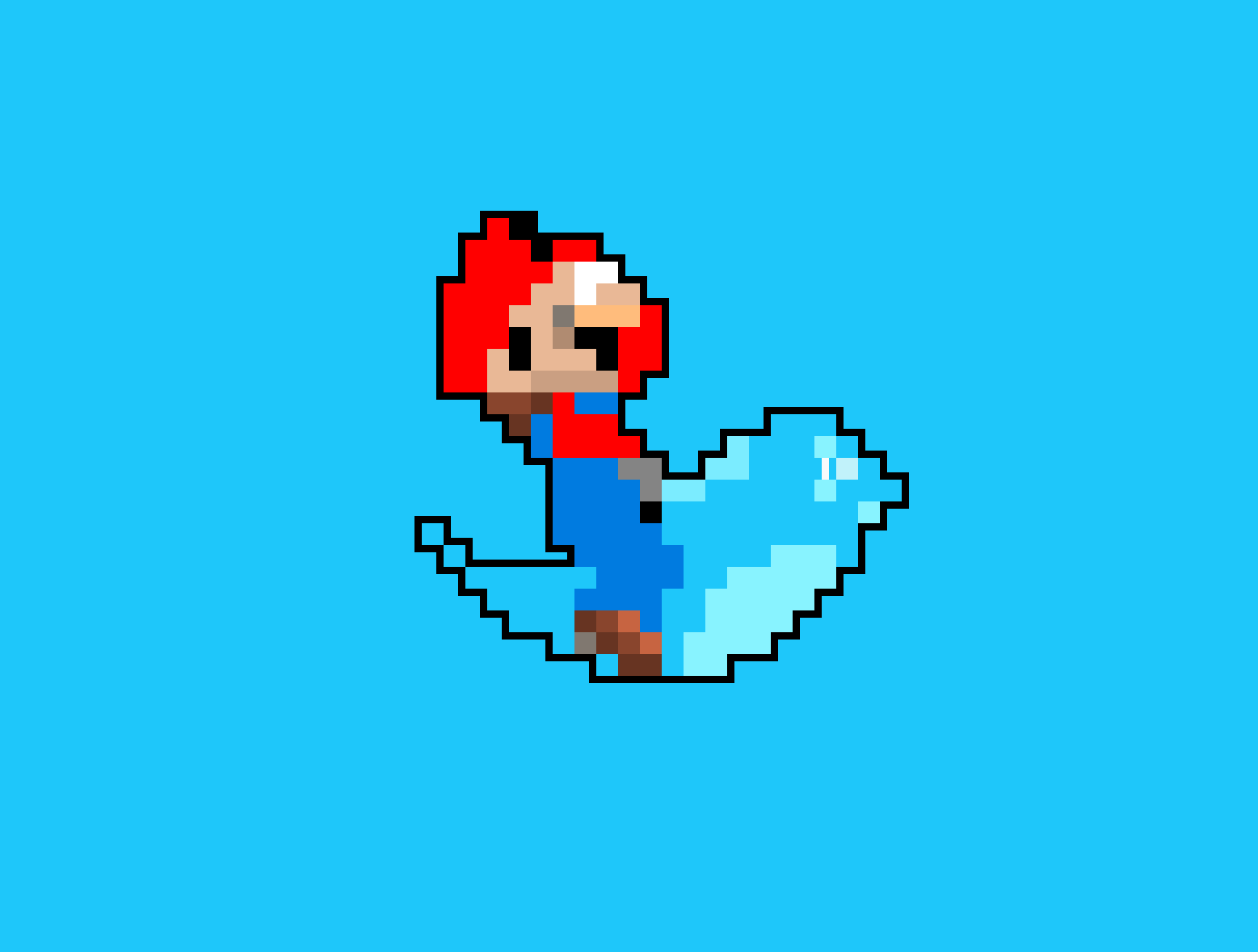 [9664c4] Twitter Mario Logo