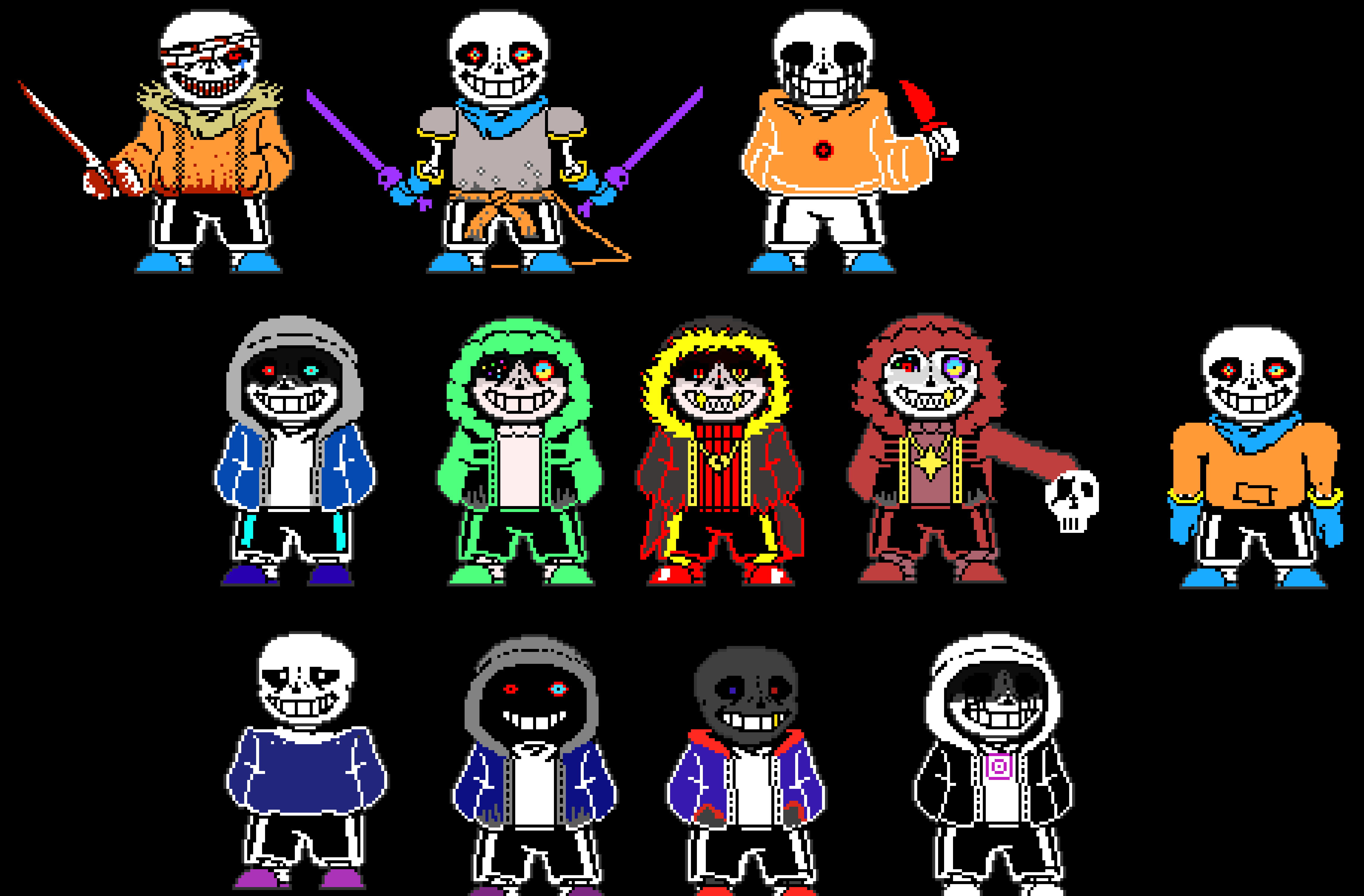 [1204bd] Sans Sprites