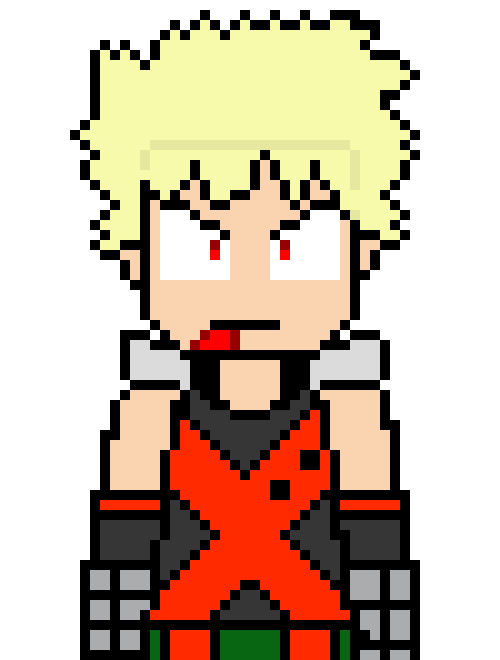 [b9de0d] *he jumps back off the wall* - bakugou katsuki  