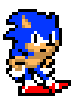 8-Bit Sonic Sprite