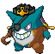 [990543] Dhelmise/Gengar - Captain Concept.