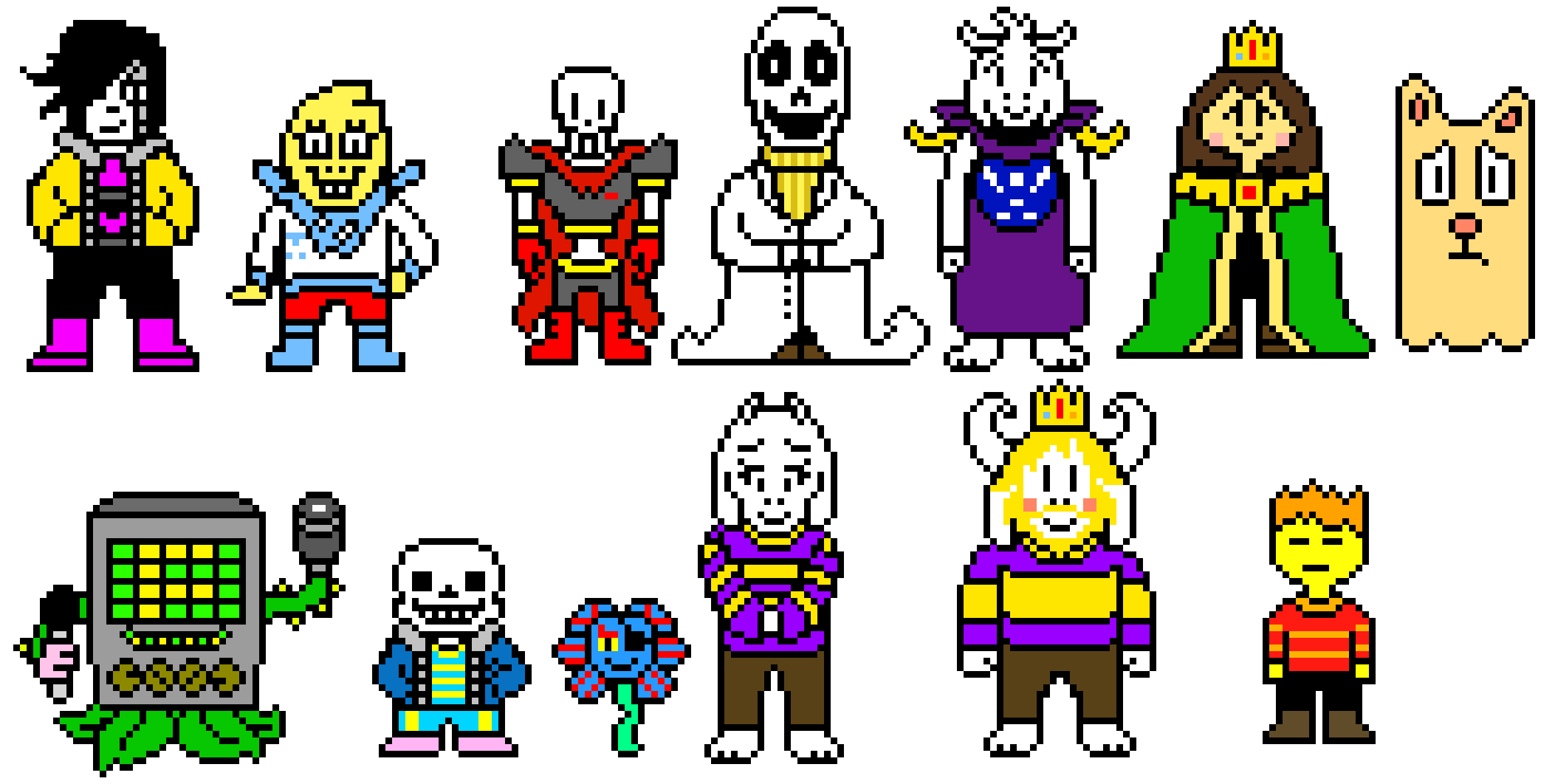 Undertale Shuffled Story (Shuffle 1) Updated
