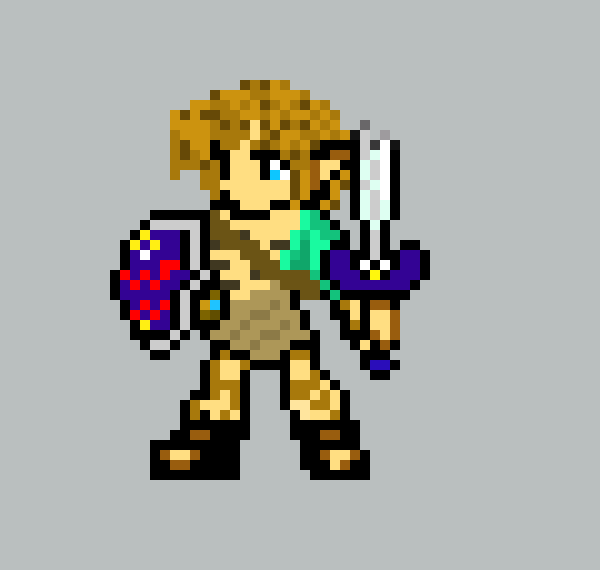 [74a824] Pixel Link(The Legend of Zelda: Tears of the Kingdom)