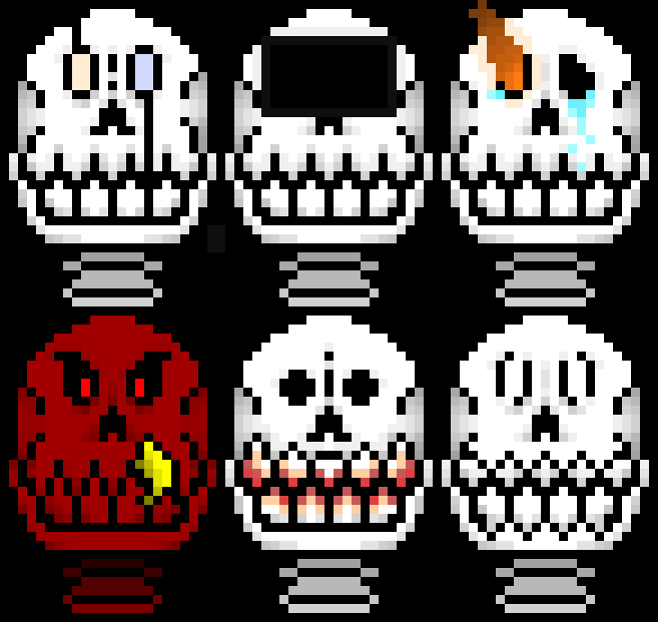 [95be89] Realistic Papyrus Head AU`s| -Terrie