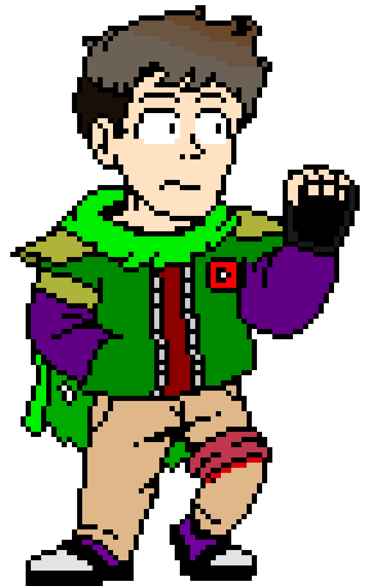 -watch beeps- uh oh...gotta run! -he runs into a portal clicking a button on his watch-