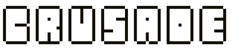 [9664c4] Crusade: Game Crusade Logo: Center Below Game