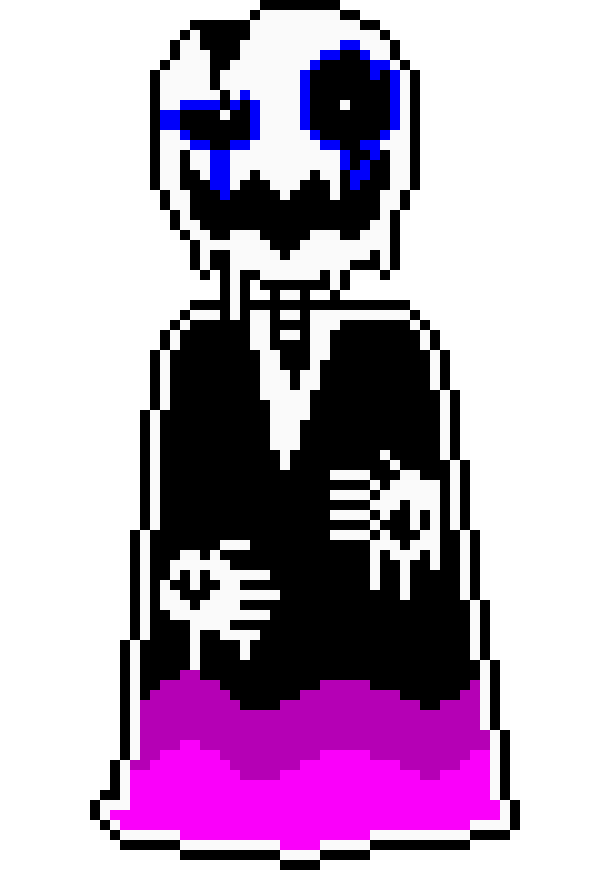 Sadowtale - Gaster Battle Sprite 