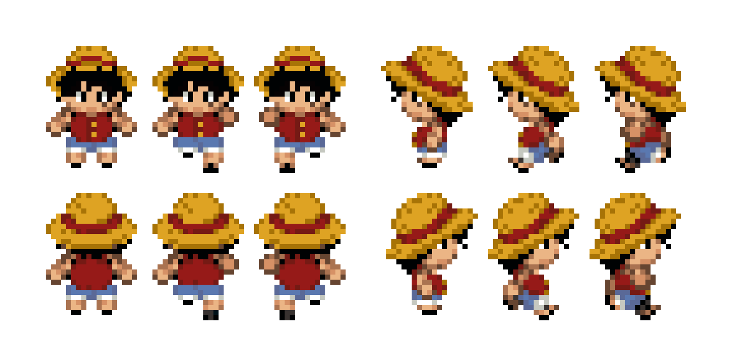 [2953a7] luffy sprite