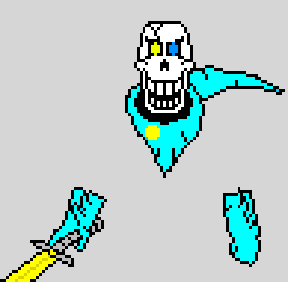 [9664c4] Harddust Papyrus(my take)(improved sprite)