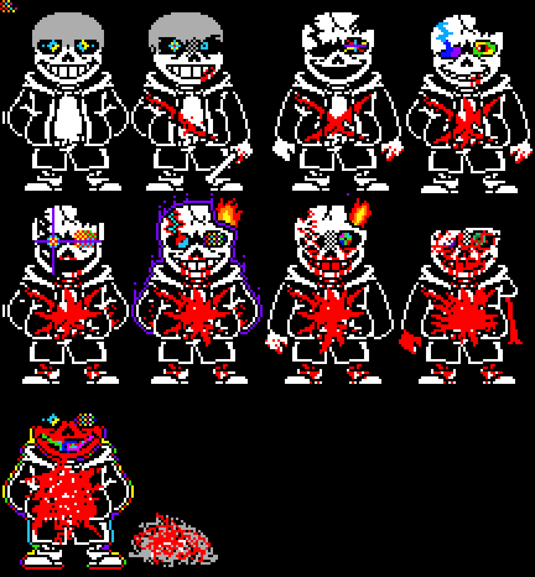 [8597b0] Undertale Last Breath IMPOSSIBLE MODE Phases 1-10