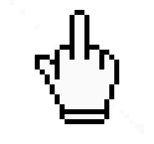 [cb2ebc] Middle Finger Cursor