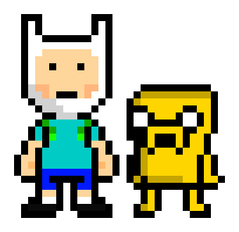 [7d3ee4] finn and jake