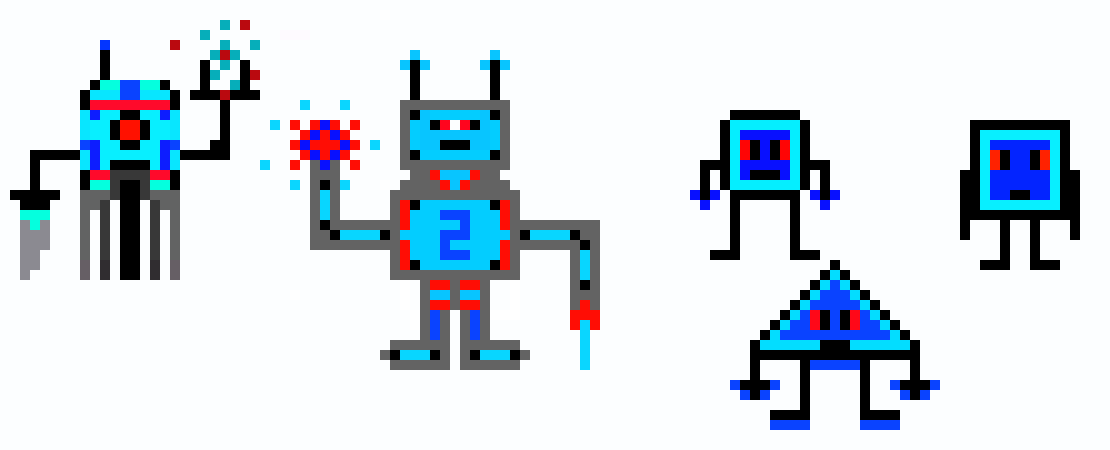 [4495bb] Playmans minions and robots