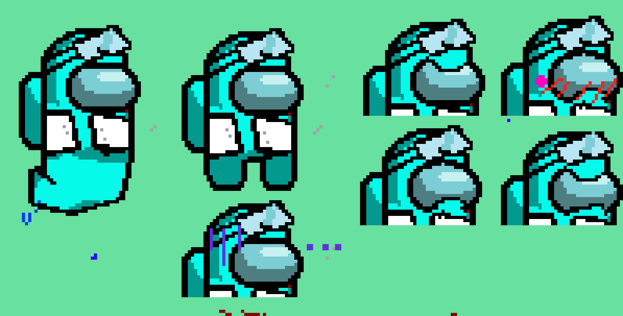 all the sprites