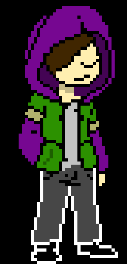 -sleeps in woods-
