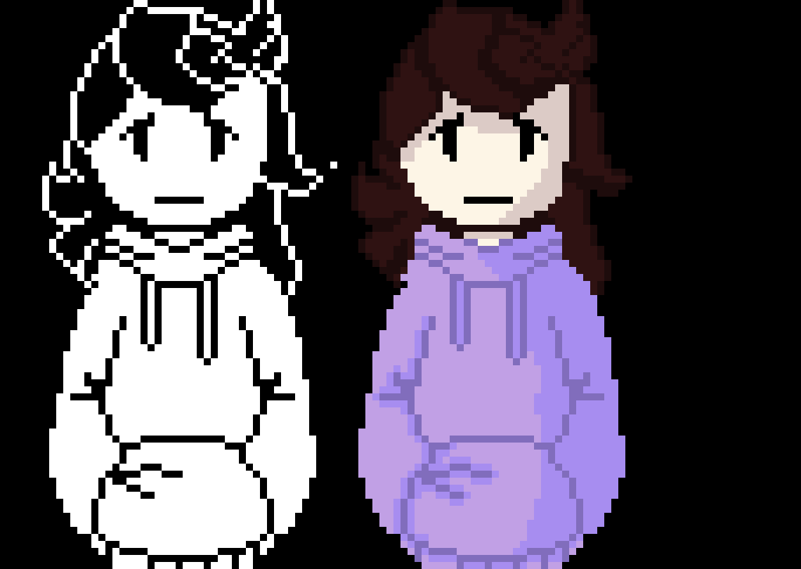Painted Plummet Jaiden Battle Sprite