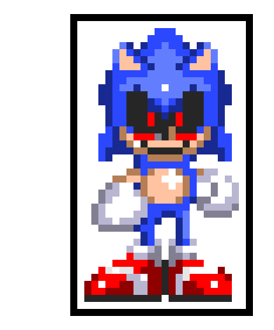 [d46952] Sonic.exe pixel art