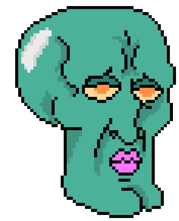 [0e18cc] Handsome squidward