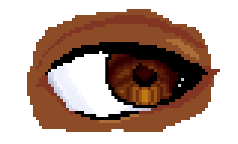 [33cb67] Brown Eye