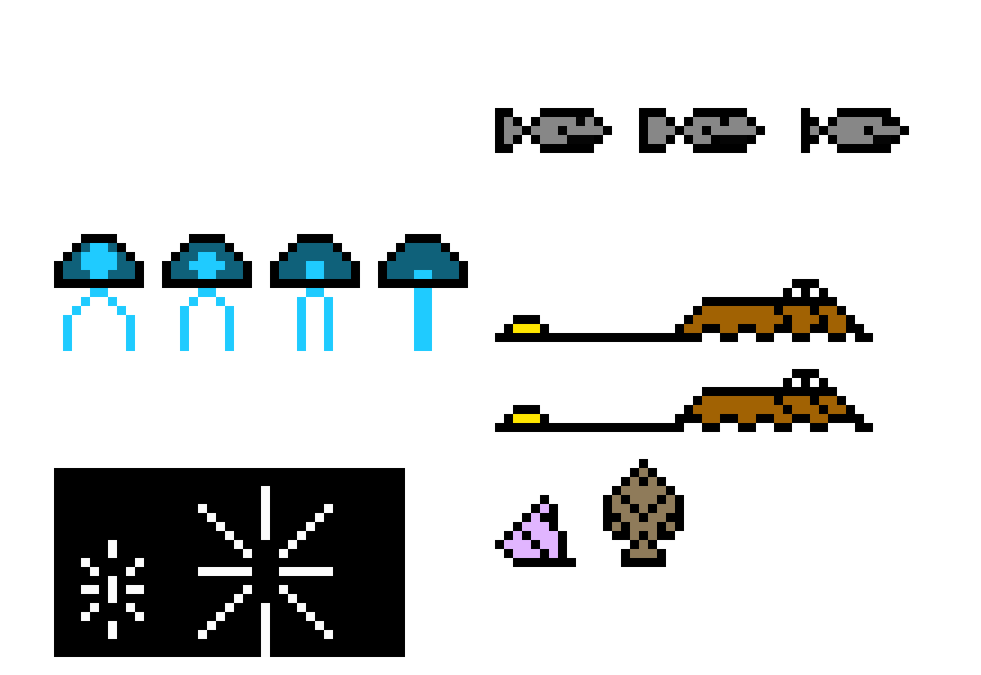 [7475c4] JAWS-ENEMIES-ITEMS