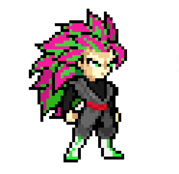 [9664c4] true ssj 3 rose black goku
