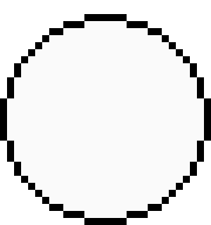 [c2967d] Pixel Art Circle 1