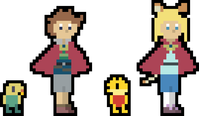 [9664c4] Mr. Drippy, Oliver, Lofty, and Prince Evan