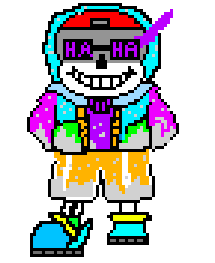 DustFresh Sans Sprite By Fresh!Ink sans