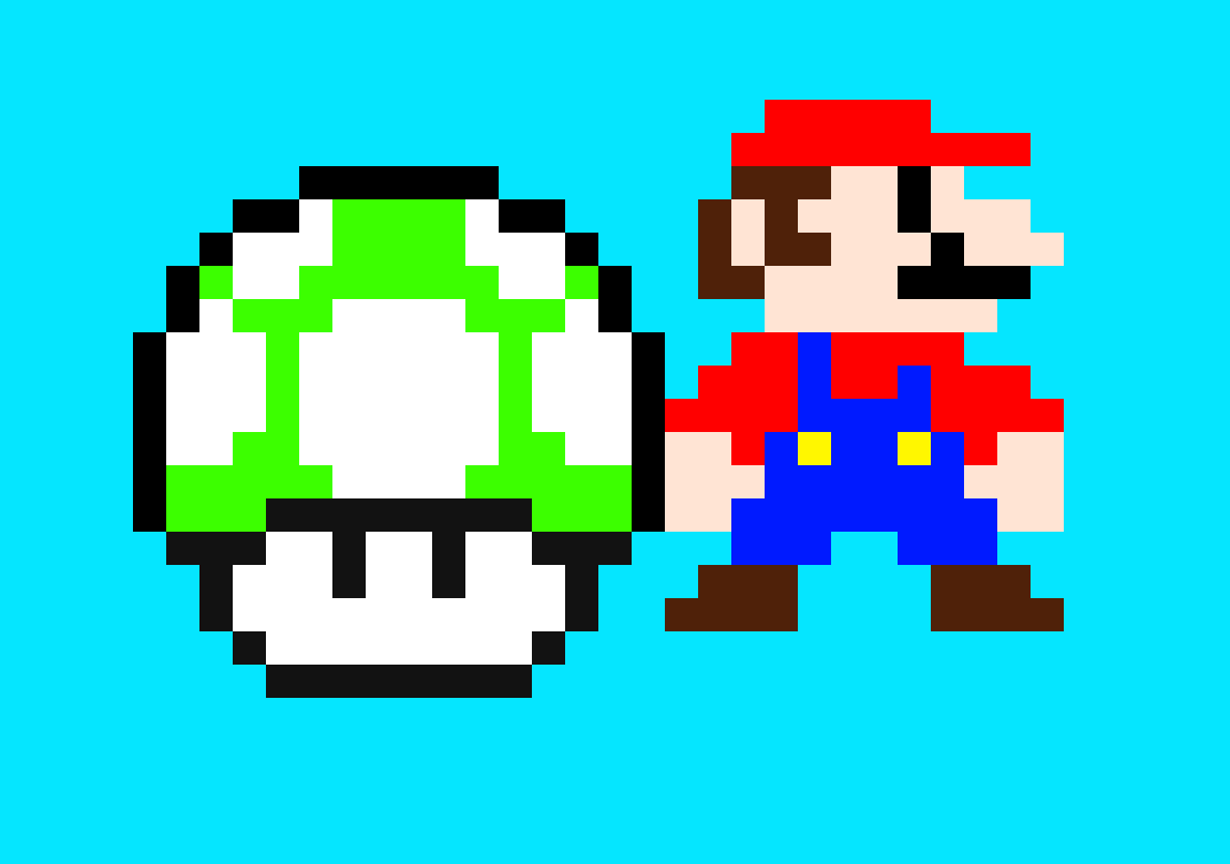 [9664c4] LifeMushroomAndMario