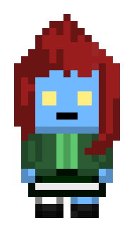 [02e095] Undyne Katsuko | Full sprite