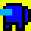 [735608] amogus blue
