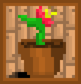 [6ee420] Flower Painting Pixel Art