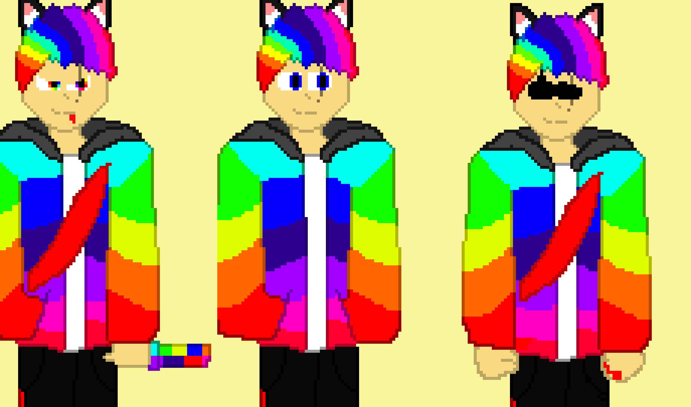 rainbowtale:last color. - withered bonnie